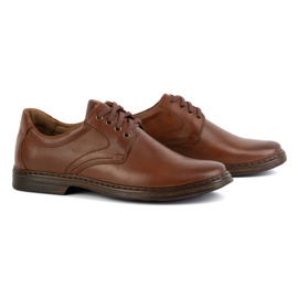 KOMODO Men's shoes made of natural leather lace -up 933k brown 2 KOMODO Men's shoes made of natural leather lace -up 933k brown 2