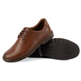 KOMODO Men's shoes made of natural leather lace -up 933k brown 3 KOMODO Men's shoes made of natural leather lace -up 933k brown 3
