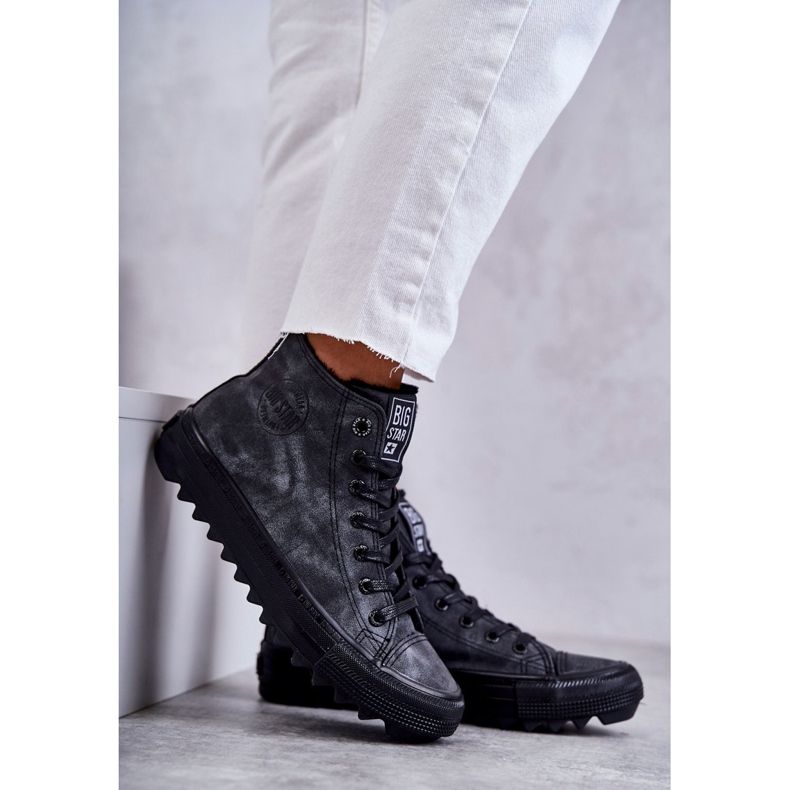 Women's Big Star Insulated Black GG274069 sneakers grey 4 Women's Big Star Insulated Black GG274069 sneakers grey 4