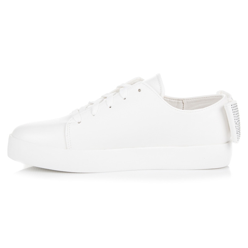 Vices Tied sneakers with a bow white 1