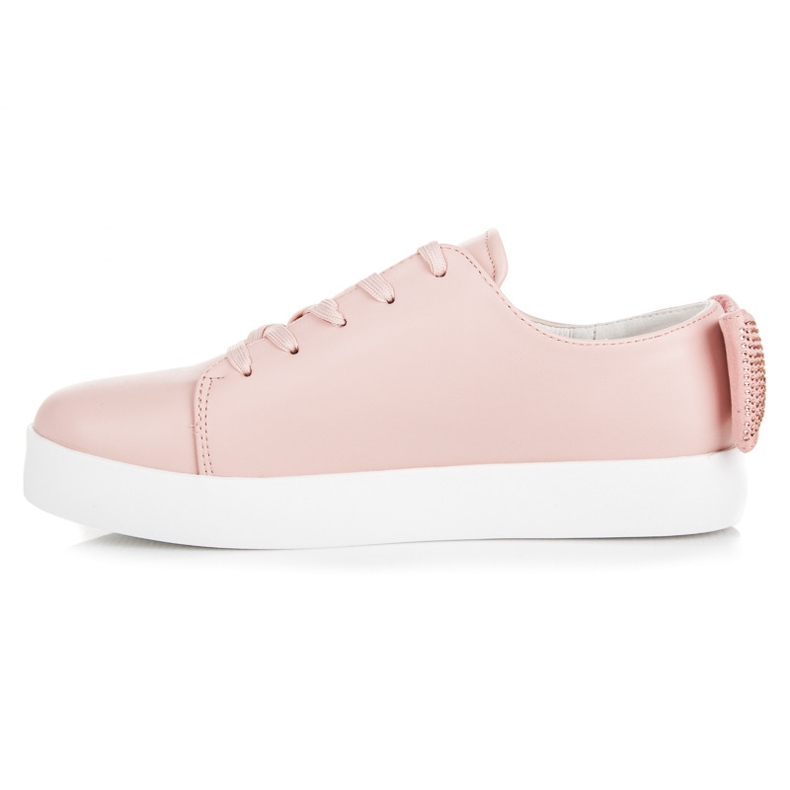 Vices Tied Sneakers With A Bow pink 1