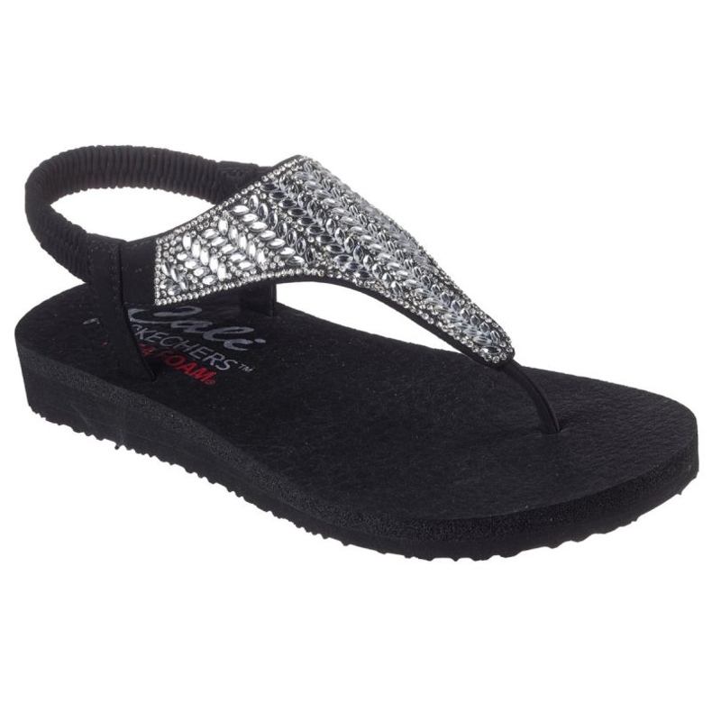 Sandals Skechers Meditation - Glamoous Muse in 119744 -BLK black 1 Sandals Skechers Meditation - Glamoous Muse in 119744 -BLK black 1