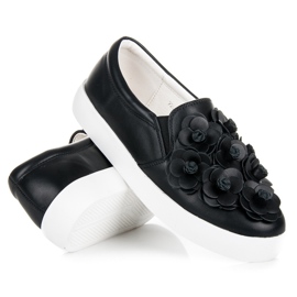 Vices Decorative slipons black 2