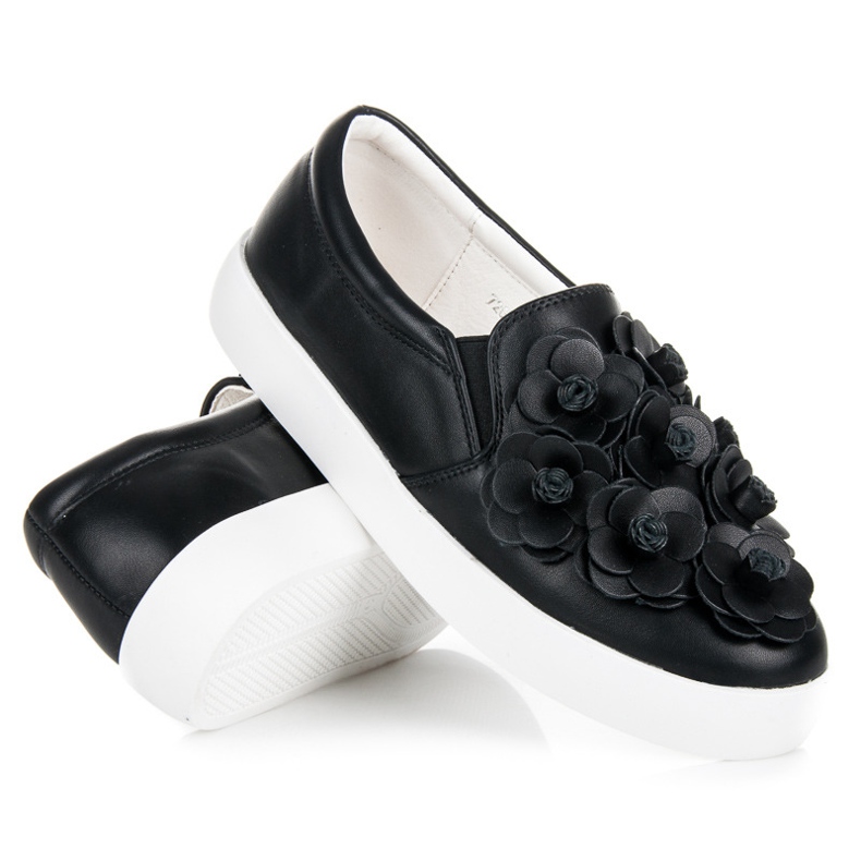 Vices Decorative slipons black 2