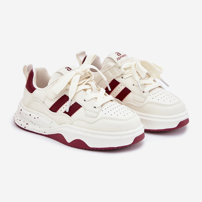 Boto Children's sneakers on the beige and beige platform Grellio 1