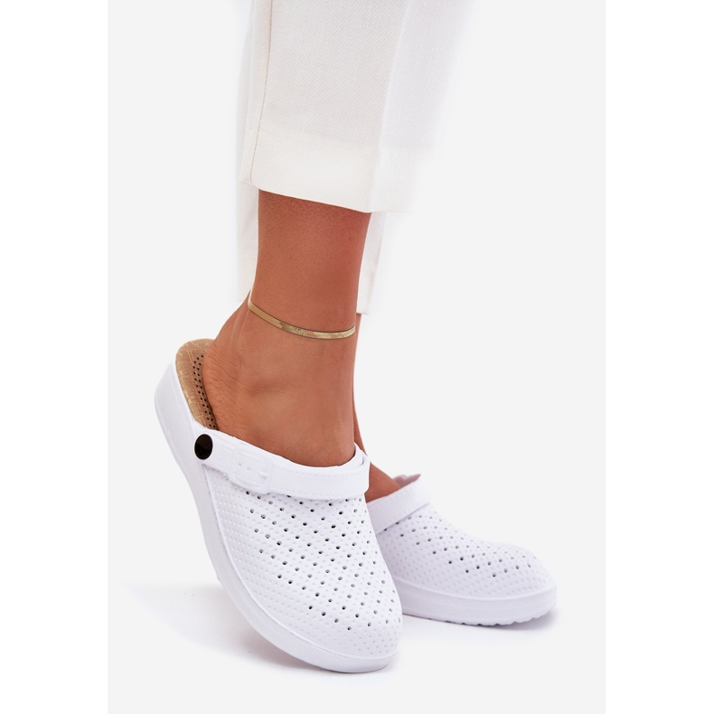 EVento Foam flip flops Women's white Faylina 1 EVento Foam flip flops Women's white Faylina 1