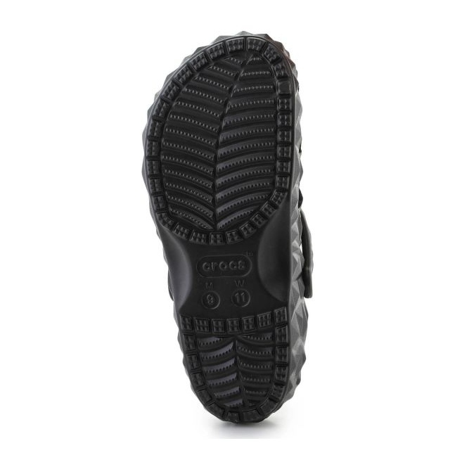 Crocs classic geometric clog 209563-001 flip-flops black 6