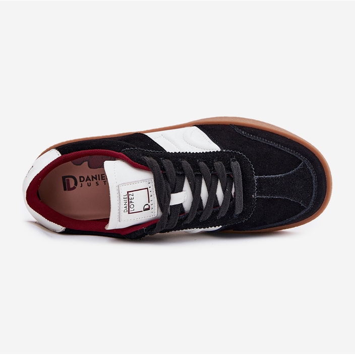 Women's suede sneakers big star by Daniel Lopez SS2D4021 black 2 Women's suede sneakers big star by Daniel Lopez SS2D4021 black 2