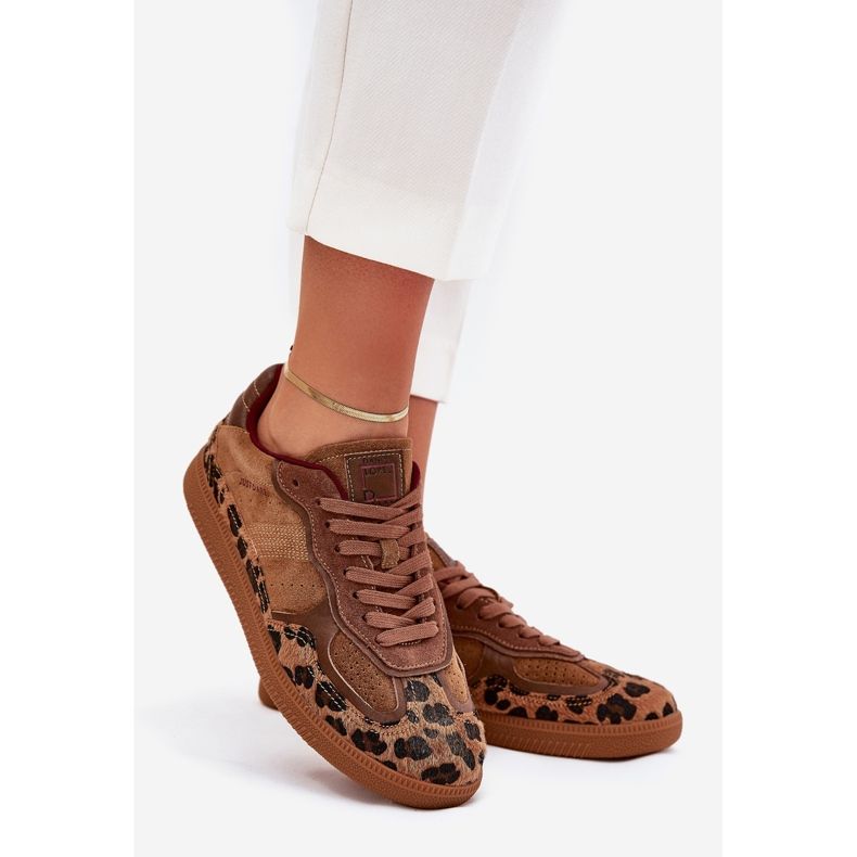 Women's Sneakers Big Star by Daniel Lopez SS2D4017 leopard print brown 1 Women's Sneakers Big Star by Daniel Lopez SS2D4017 leopard print brown 1