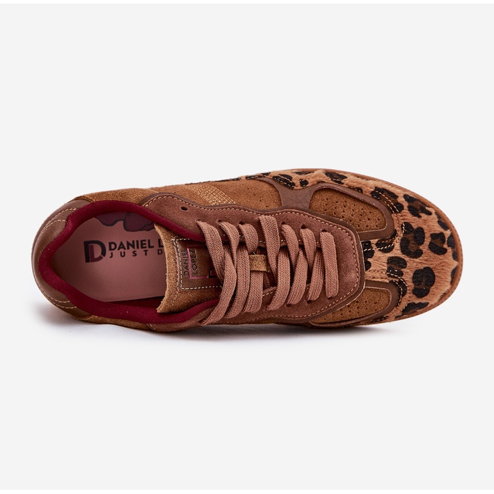 Women's Sneakers Big Star by Daniel Lopez SS2D4017 leopard print brown 2 Women's Sneakers Big Star by Daniel Lopez SS2D4017 leopard print brown 2