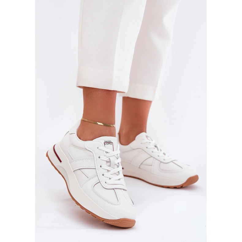 Women's leather sports shoes Sneakers Big Star by Daniel Lopez SS2D4042 White 2 Women's leather sports shoes Sneakers Big Star by Daniel Lopez SS2D4042 White 2