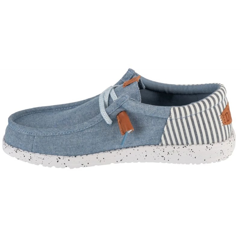 Hey Dude Wally Wally Nu Prep M 43126-4XA shoes blue 2 Hey Dude Wally Wally Nu Prep M 43126-4XA shoes blue 2