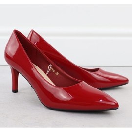 Pins pumps women's painted red Sergio Leone 1336 2 Pins pumps women's painted red Sergio Leone 1336 2