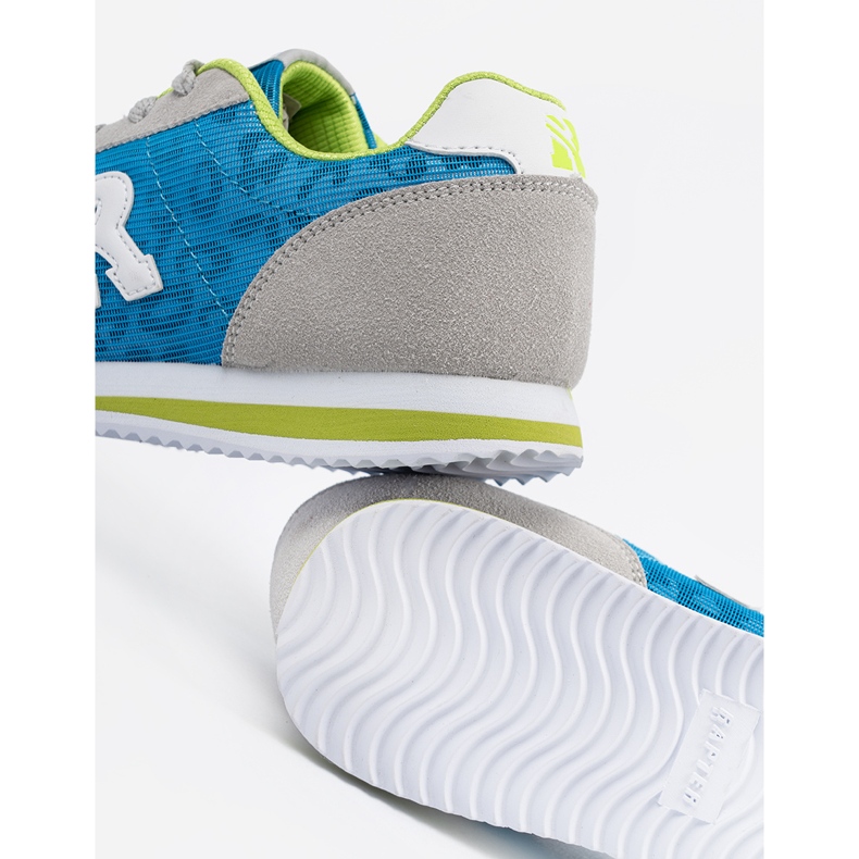 Shelvt Sneakers in shades of blue and gray 1