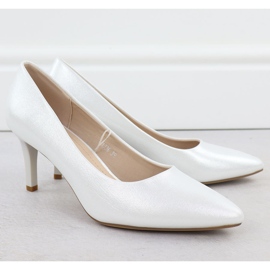 High heels pumps Synbrne Women's Sergio Leone 1336 silver 2