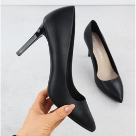 Pumps black high heels Sergio Leone 1339 1