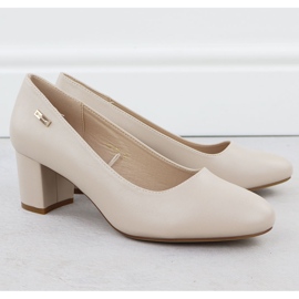 Pumps on the Sergio Leone PB178 flesh -colored post 2 Pumps on the Sergio Leone PB178 flesh -colored post 2