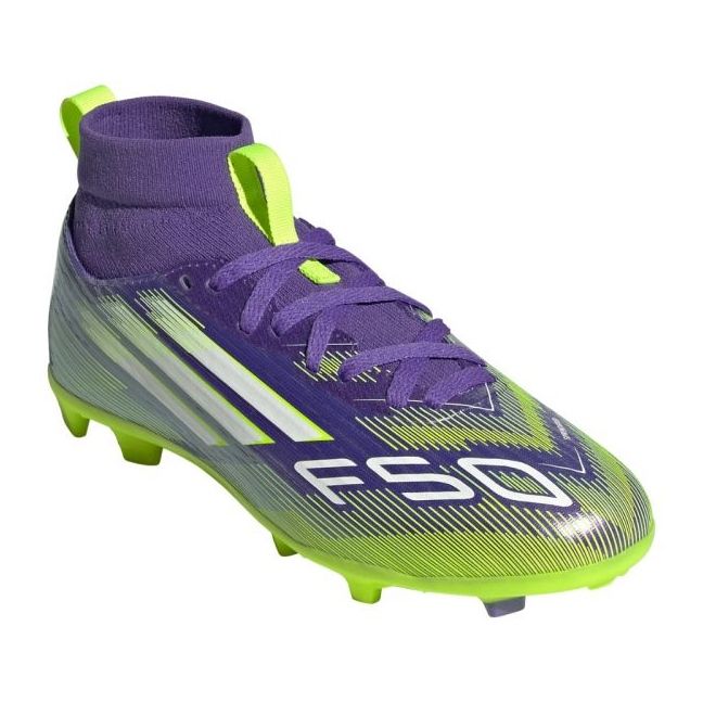 Adidas F50 League FG/MG MID jr ji3547 football shoes multicolored 2 Adidas F50 League FG/MG MID jr ji3547 football shoes multicolored 2