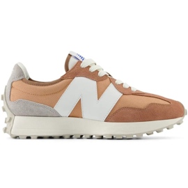Women's sports shoes New Balance 327 Sneakers suede orange (U327ci) 1