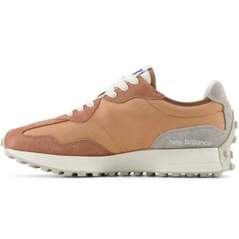 Women's sports shoes New Balance 327 Sneakers suede orange (U327ci) 4