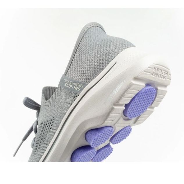 Skechers Go Walk 7-Via 125213/Gylv shoes grey 6