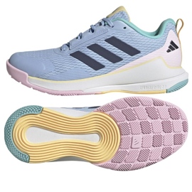 Adidas Novaflight 2 volleyball shoes in JQ3601 blue 1