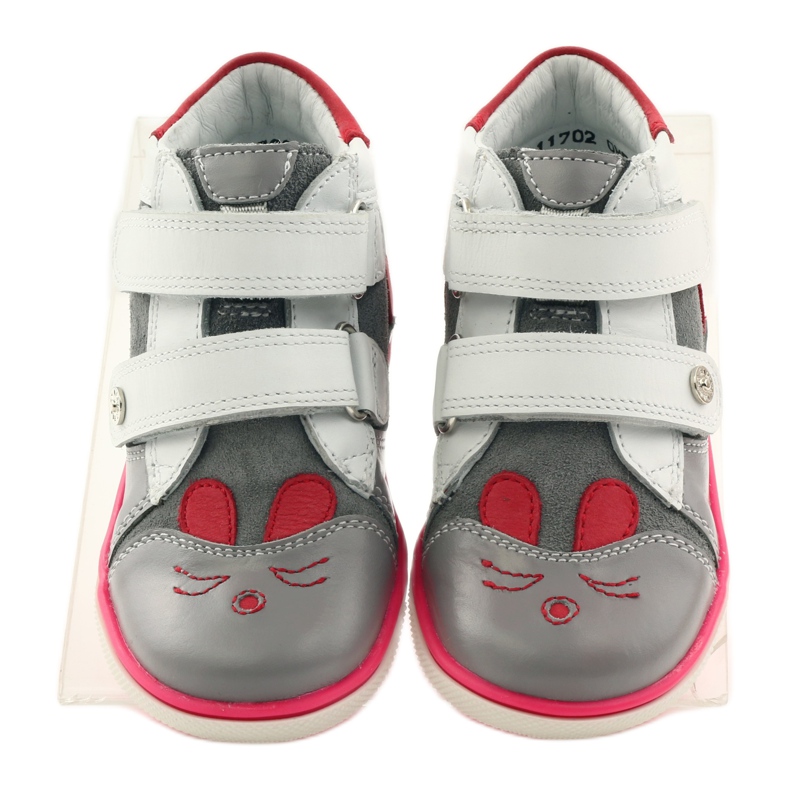 Girls' shoes for rabbit Bartek 11702 grey 4