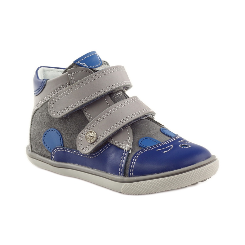 Boys' shoes for rabbit Bartek 11702 grey blue 1
