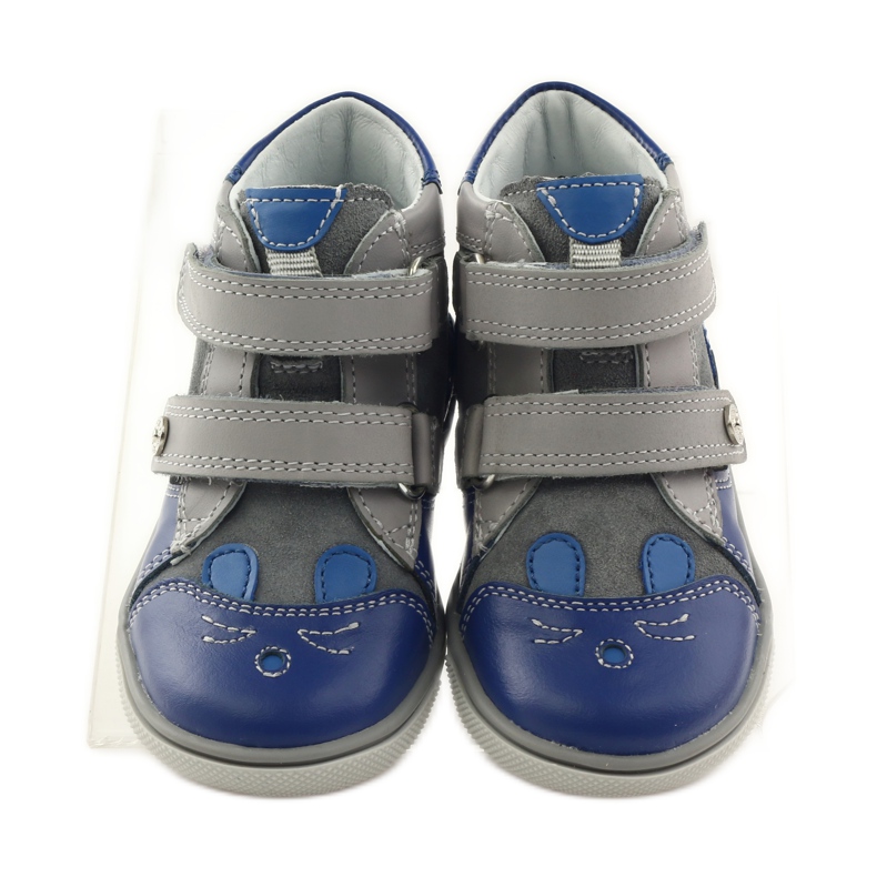 Boys' shoes for rabbit Bartek 11702 grey blue 4