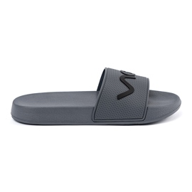 Shelvt Gray flip flops with the inscription grey 1 Shelvt Gray flip flops with the inscription grey 1