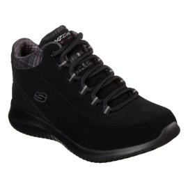 Skechers Ultra Flex Just Chill shoes in 12918-BBK black 1