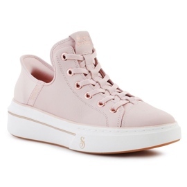 Skechers Slip-Inss: Snoop One-Og Leather in 186001-BLSH pink 1