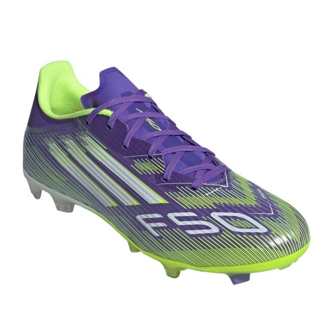 Adidas F50 League FG/Mg Ji0003 football shoes violet 1