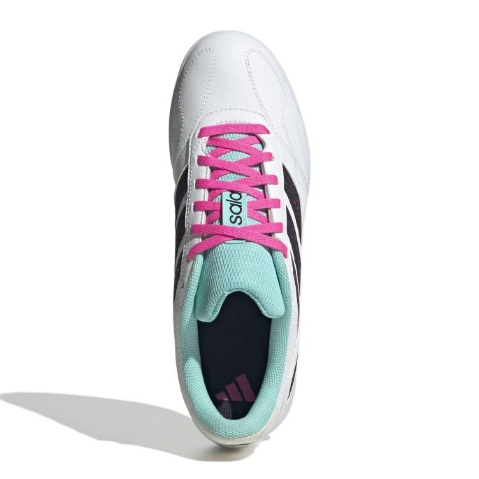 Adidas Super Sala III M JR5397 football shoes white 1