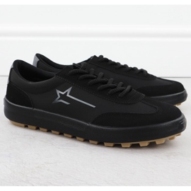 Sports shoes men's black sneakers Big Star NN174118 1 Sports shoes men's black sneakers Big Star NN174118 1