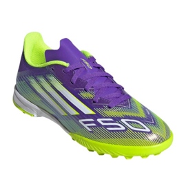 Adidas F50 League tf jr ji0000 football shoes purple 1