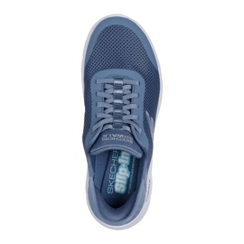 Skechers Go Walk Flex Grand Entry shoes in 124836bl blue 1