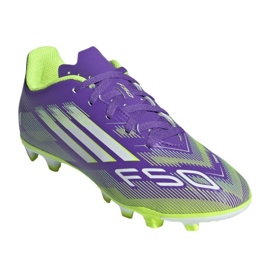 Adidas F50 Club FG/Mg JR JI0030 football shoes purple 1