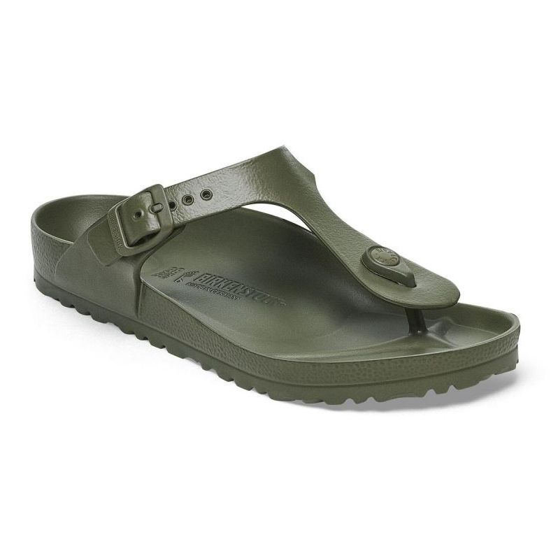 Men's flip -flops birkenstock gizeh eva 1019143 green 1