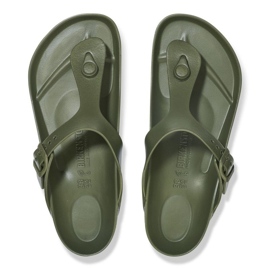 Men's flip -flops birkenstock gizeh eva 1019143 green 2