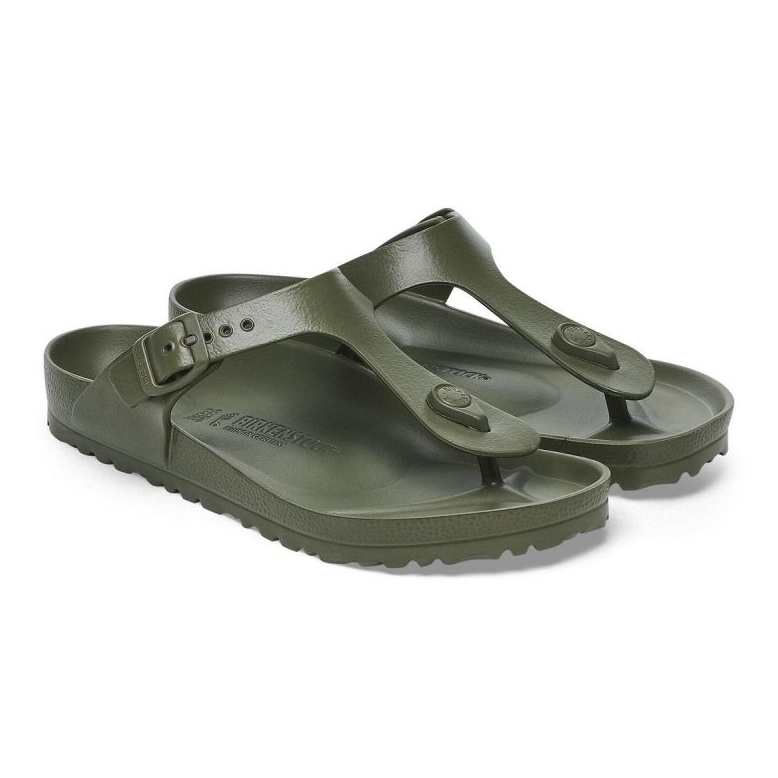 Men's flip -flops birkenstock gizeh eva 1019143 green 3