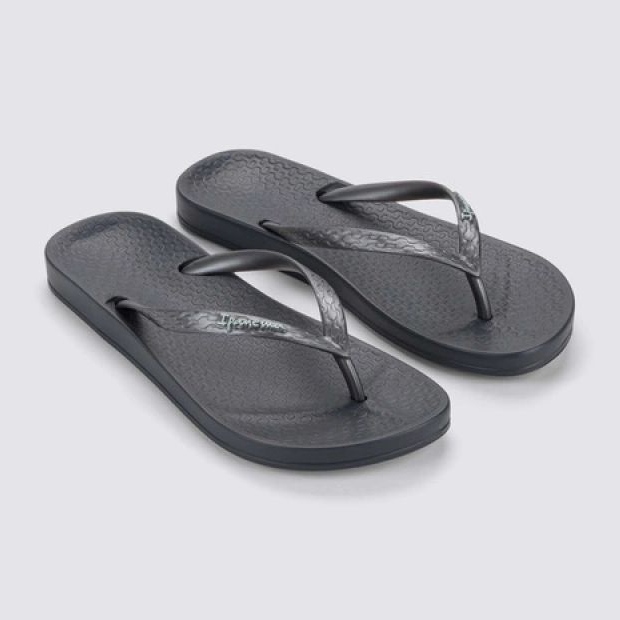 Women's ipanema flip -flops Anatomica 81030 BB624 black grey 2 Women's ipanema flip -flops Anatomica 81030 BB624 black grey 2