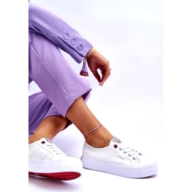 Women's sneakers on the Cross Jeans LL2R4040 platform white 5