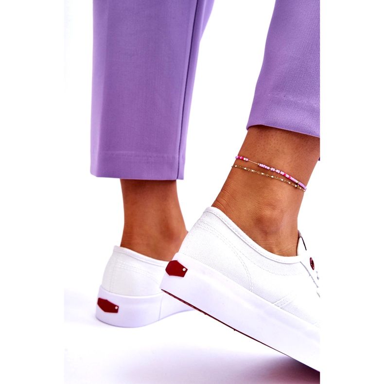Women's sneakers on the Cross Jeans LL2R4040 platform white 3