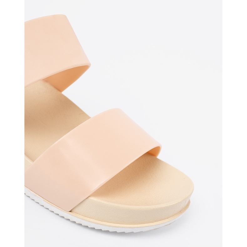 SHELOVET Comfortable Beige Slippers 1