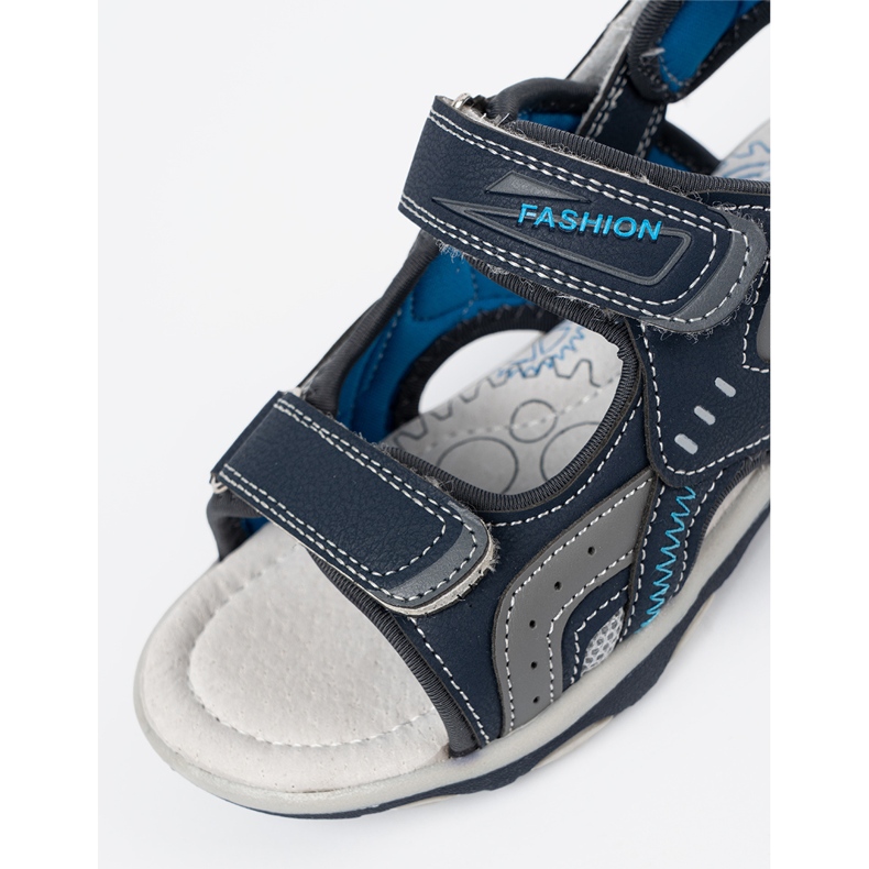 Shelvt Pomegranate boys' sandals blue 2 Shelvt Pomegranate boys' sandals blue 2