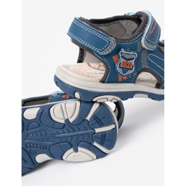 Shelvt Blue boys sandals 1