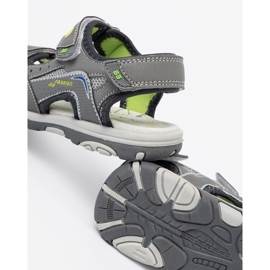 Shelvt Gray boys sandals grey 1