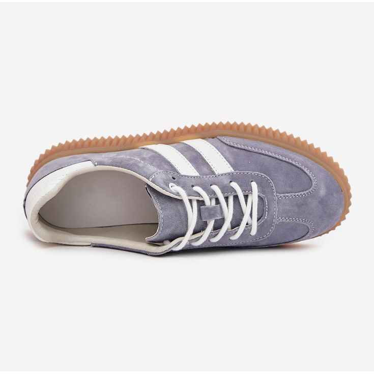 Boto Women's suede sneakers on the blue venera platform 2