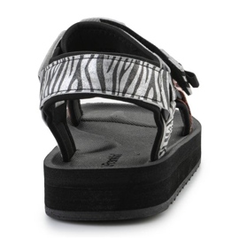Sandals D.Franklin Forest High Strips Animal Print DFSH404002-ABLA black 2